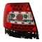 Audi A4 B5 (94-01) aizmugurējie LED lukturi, sarkani